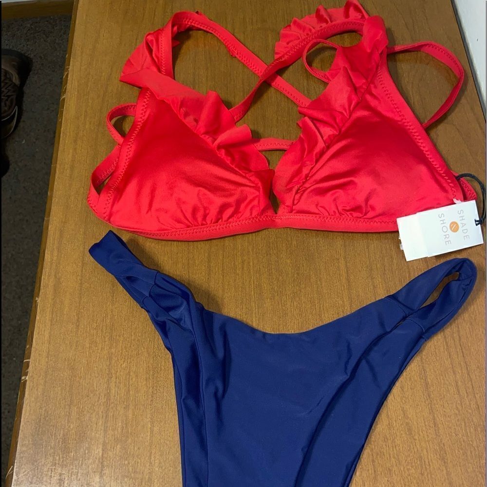 NWT shade and shore bikini